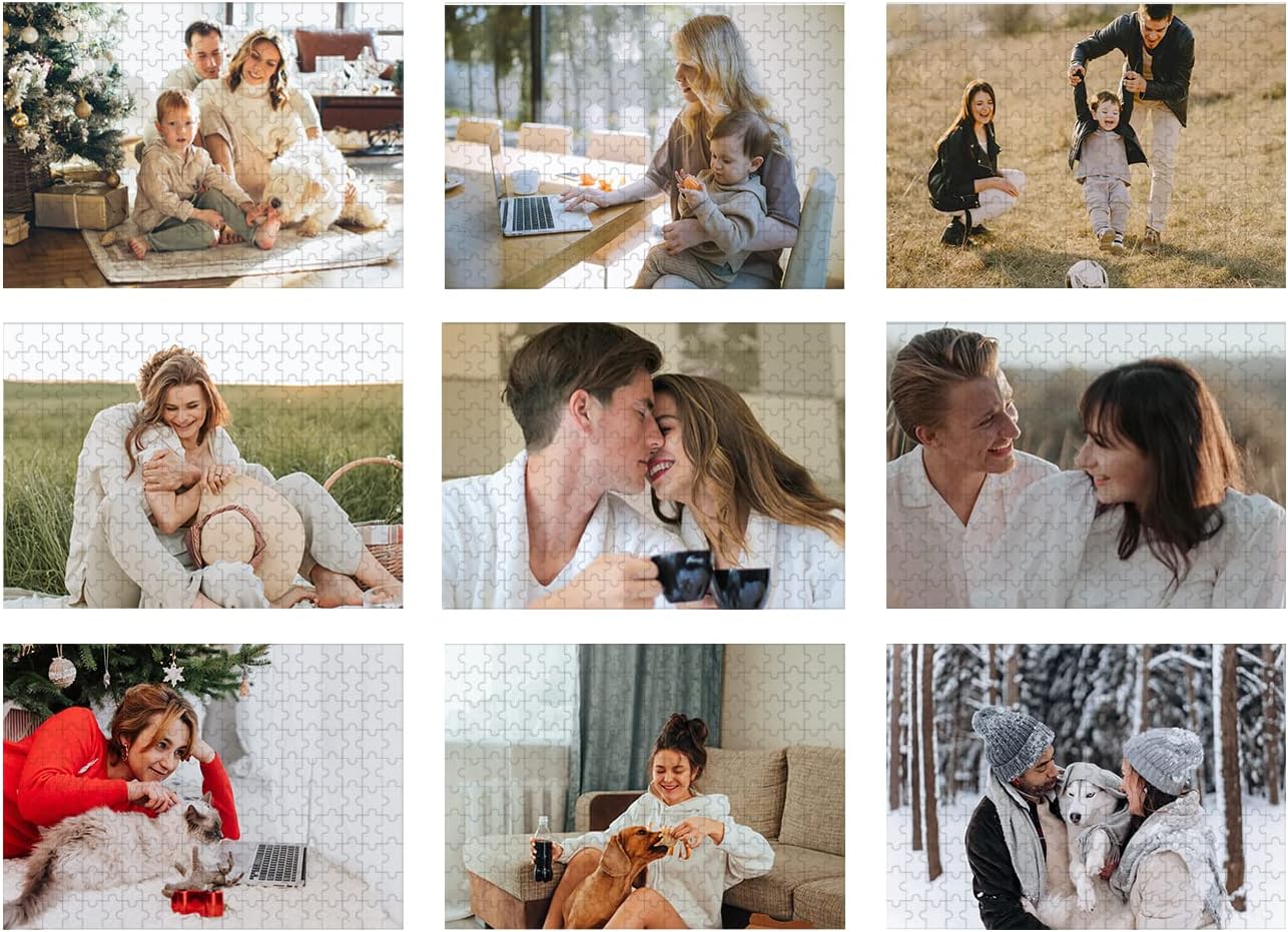 Custom Puzzle Photo Frames Personalized Gifts-Funny Gifts for Couples