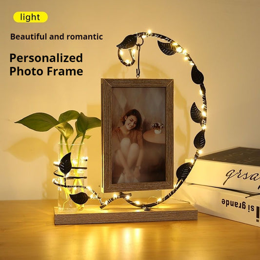 Custom Photo Frame With Light Personalized Gift for Lovers Ennpy Gift