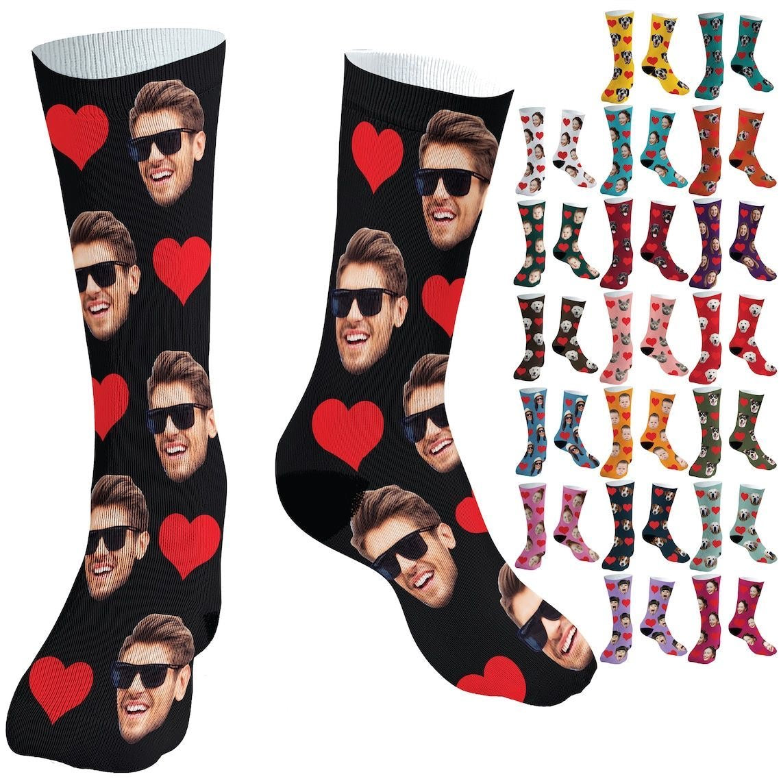 Enppy Gift Custom Socks Personalized Gift Birthday Gift for Lovers / Kids