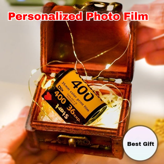 Enppy Gift Custom Photo Film Personalized Photos Best Gift for Lovers and Family