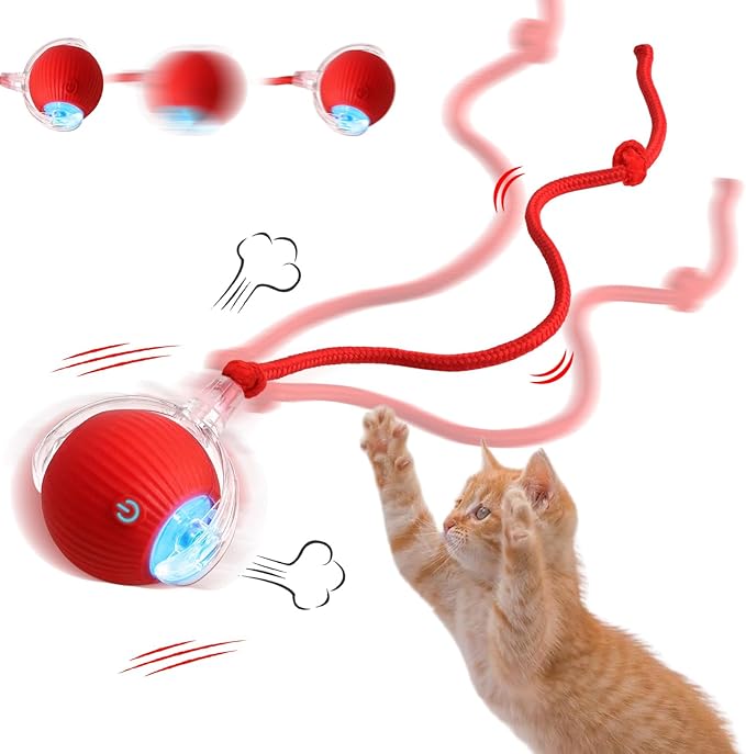 Interactive Ball Gifts For Cats Present For Cat Owners 