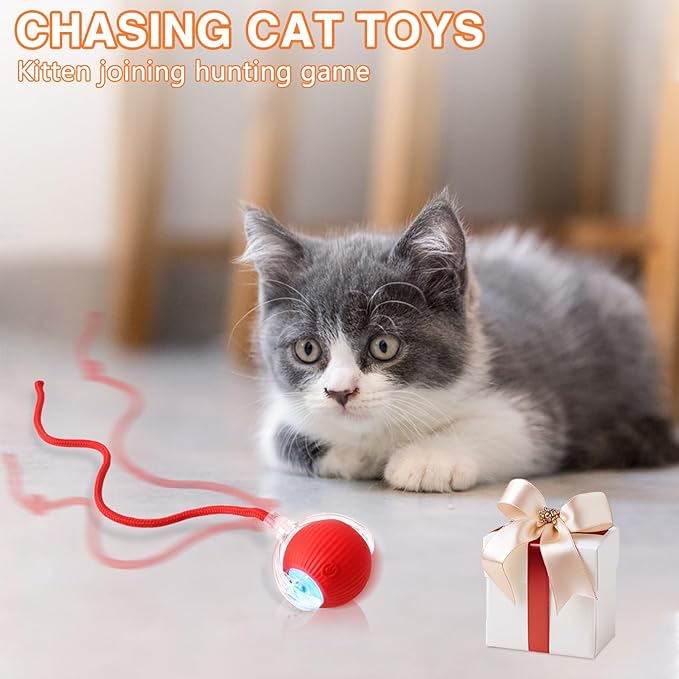 Interactive Ball Gifts For Cats Present For Cat Owners 