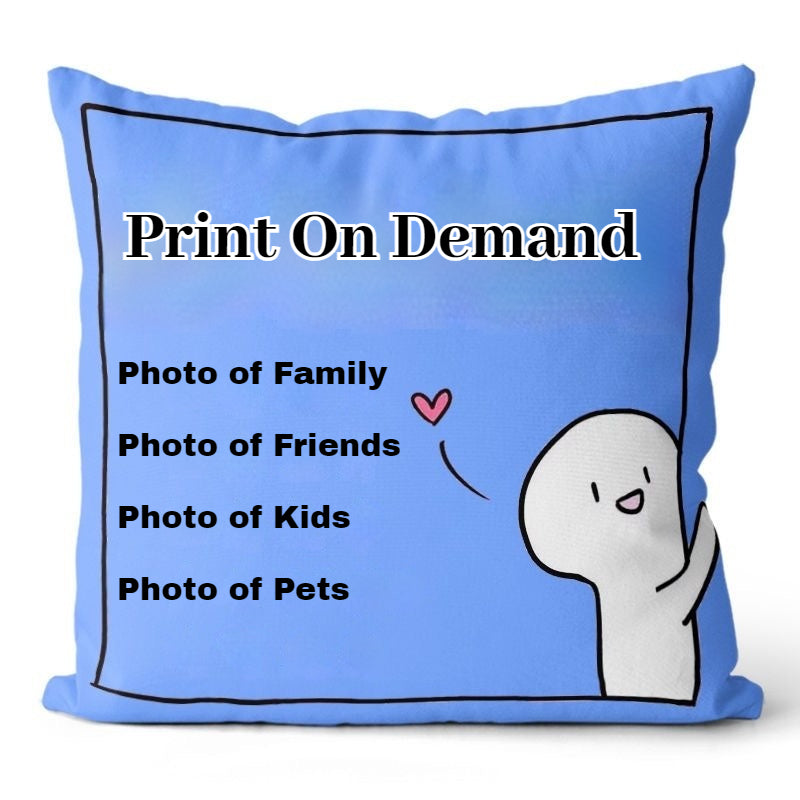 Enppy Gift Custom Pillow Personalized Gift Souvenir for Friends / Family