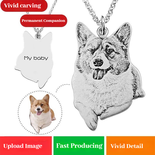 Enppy Gift Custom Necklace Personalized Gift for Pets / Lovers Custom Souvenir