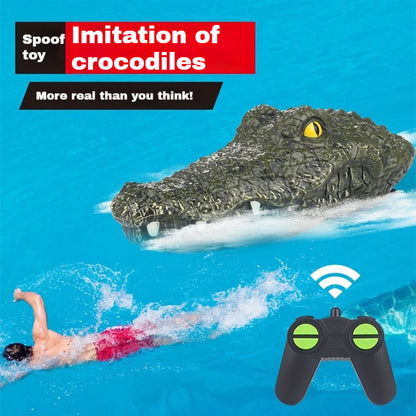 Enppy Gift Crocodile Remote Control Boat Best Gift for Kids