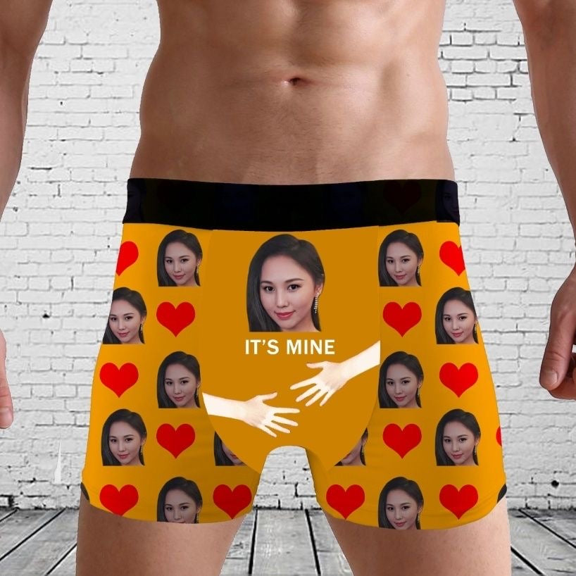 Enppy Gift Custom Underwear Gift for Boyfriend / Husband Funny Gift